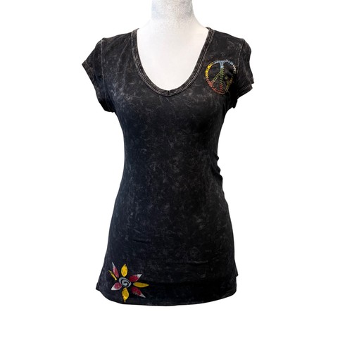 Party neck top womens - v-neck,